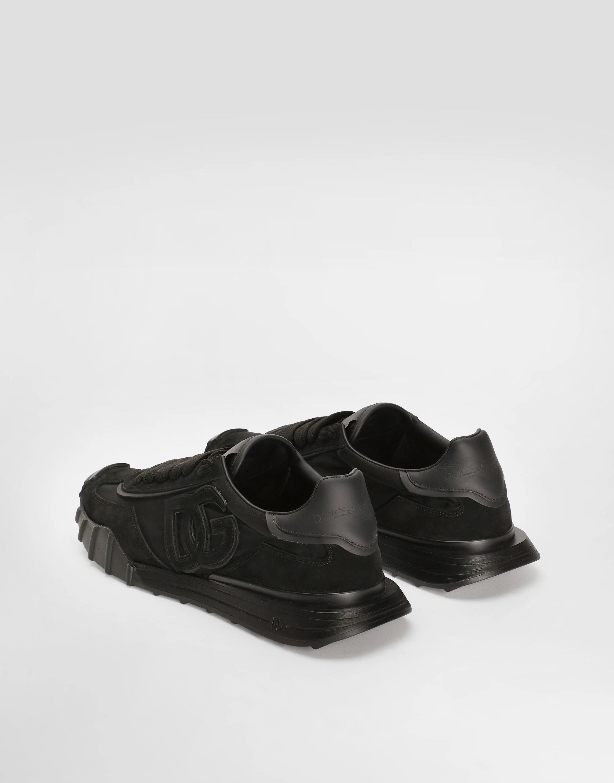 DG Athletic Fabric Sneakers in Black