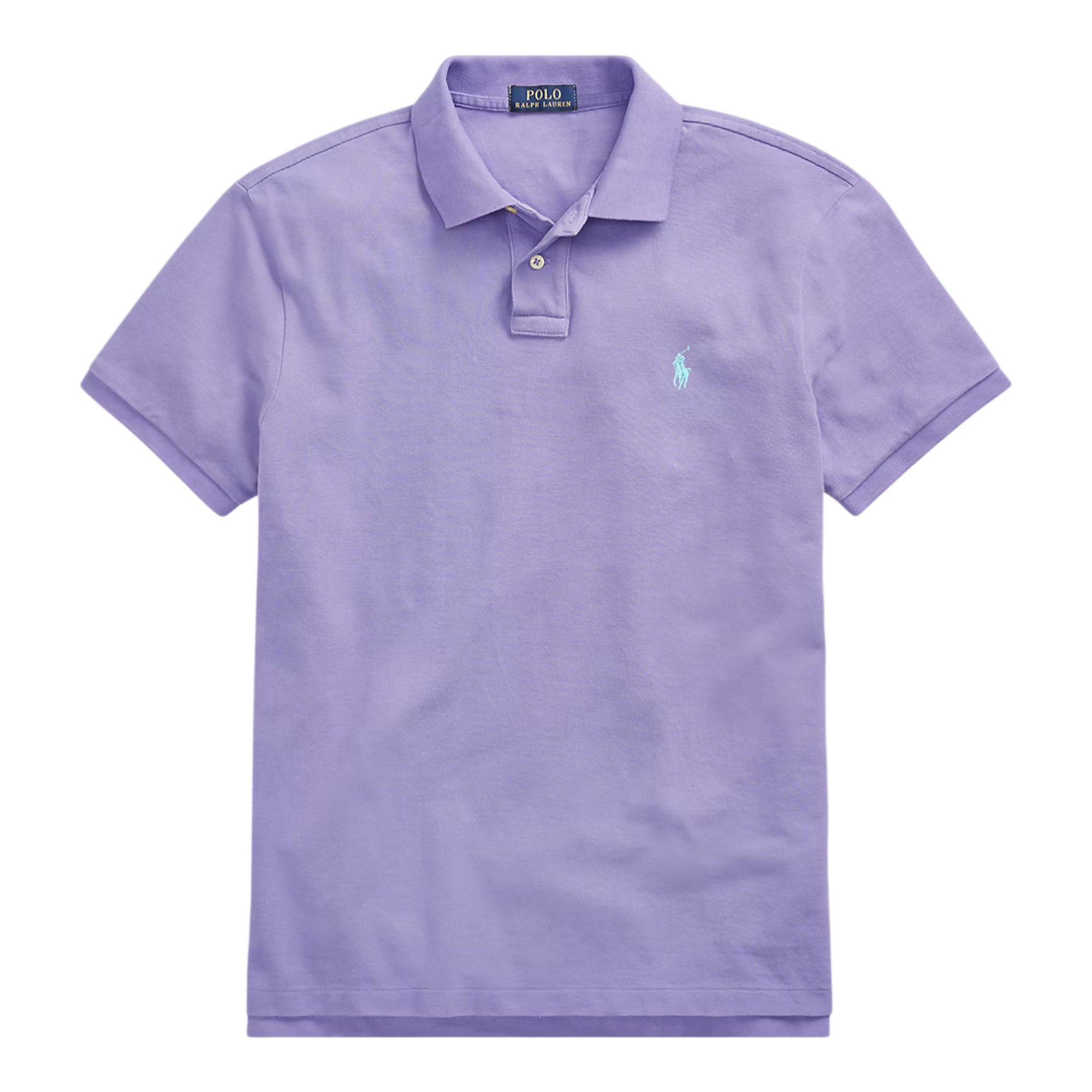 Slim Fit Mesh Polo Shirt