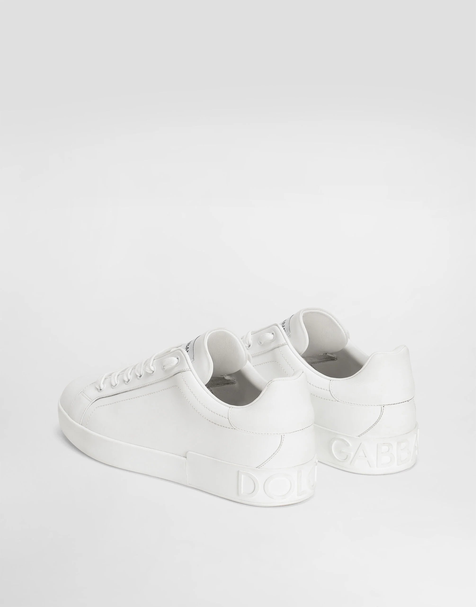 Portofino Calfskin Sneakers in White
