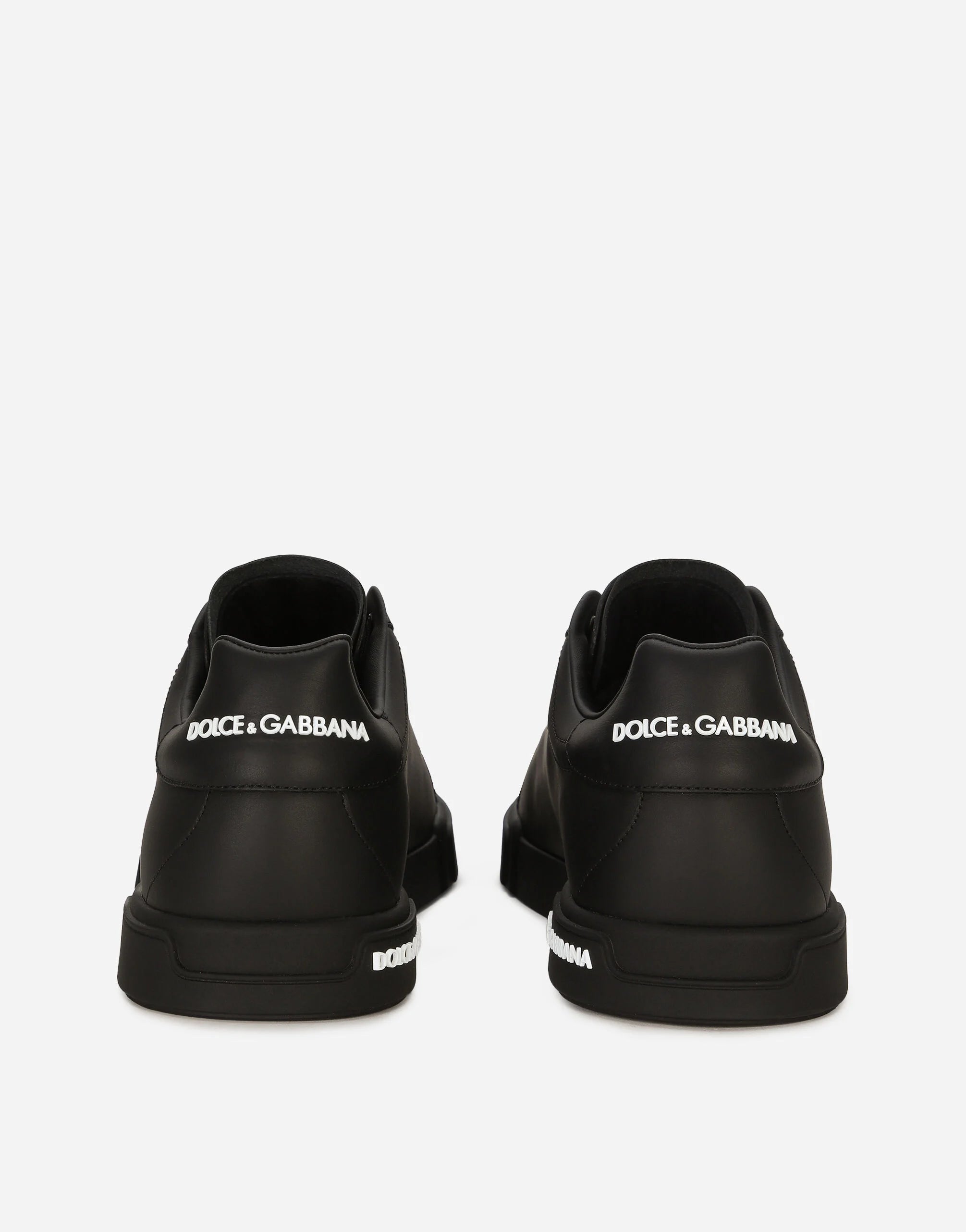 Portofino Nappa Calfskin Sneakers in Black