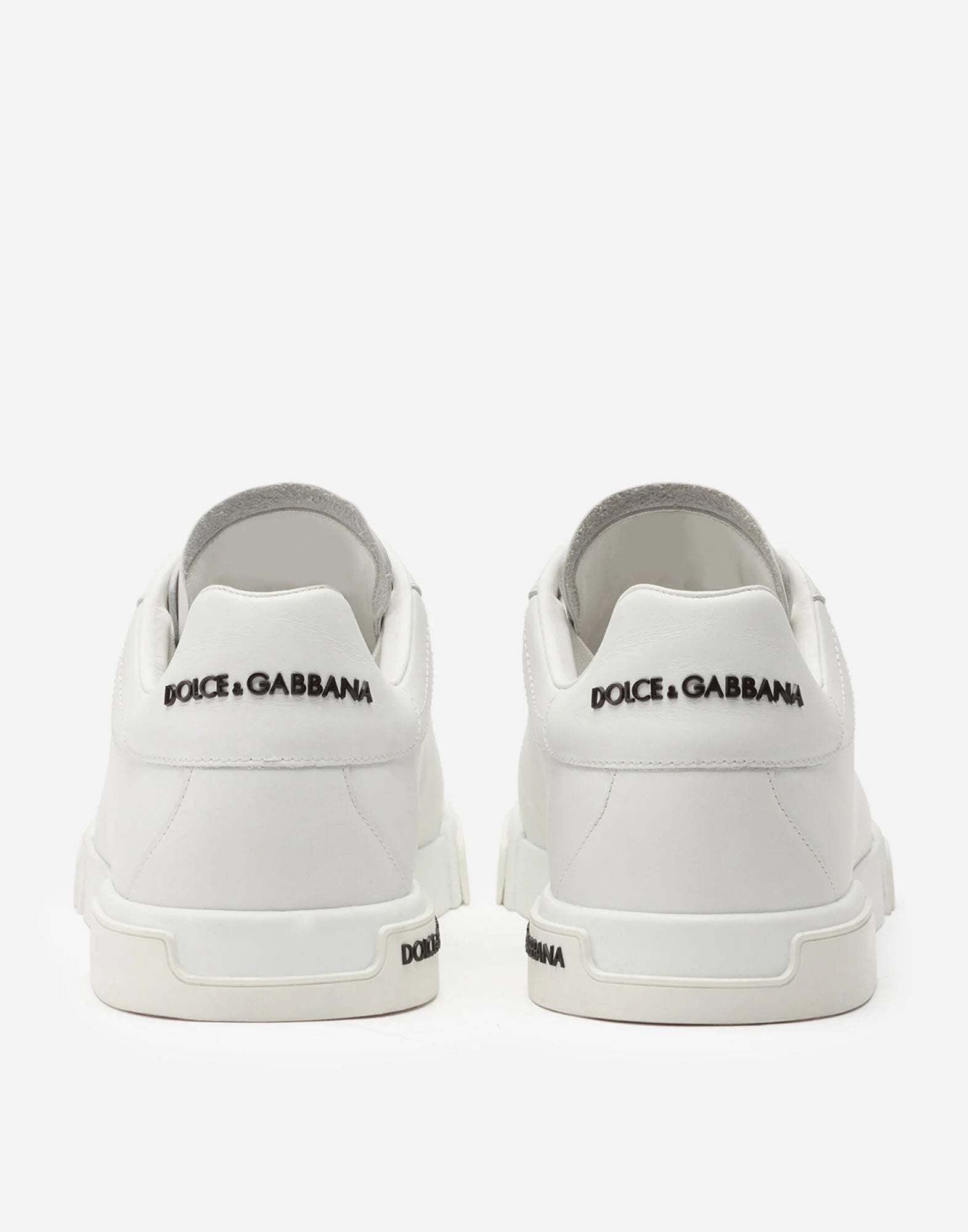 Portofino Nappa Calfskin Sneakers in White