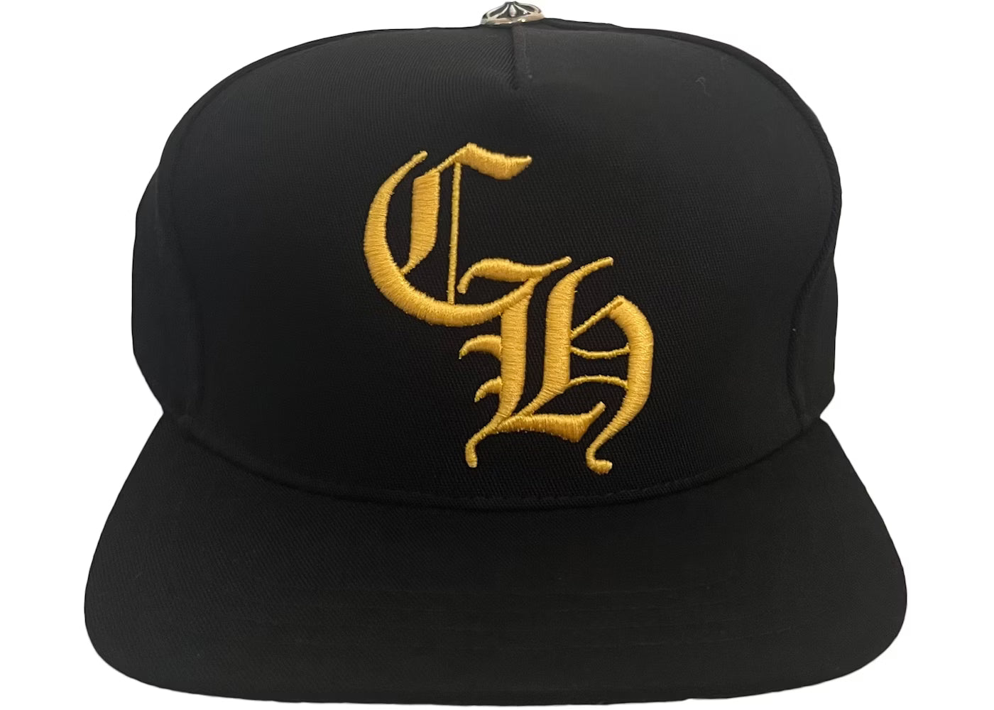 Chrome Hearts CH Baseball Cap Black & Yellow