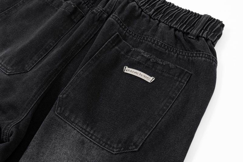 Cargo Denim Jeans Black