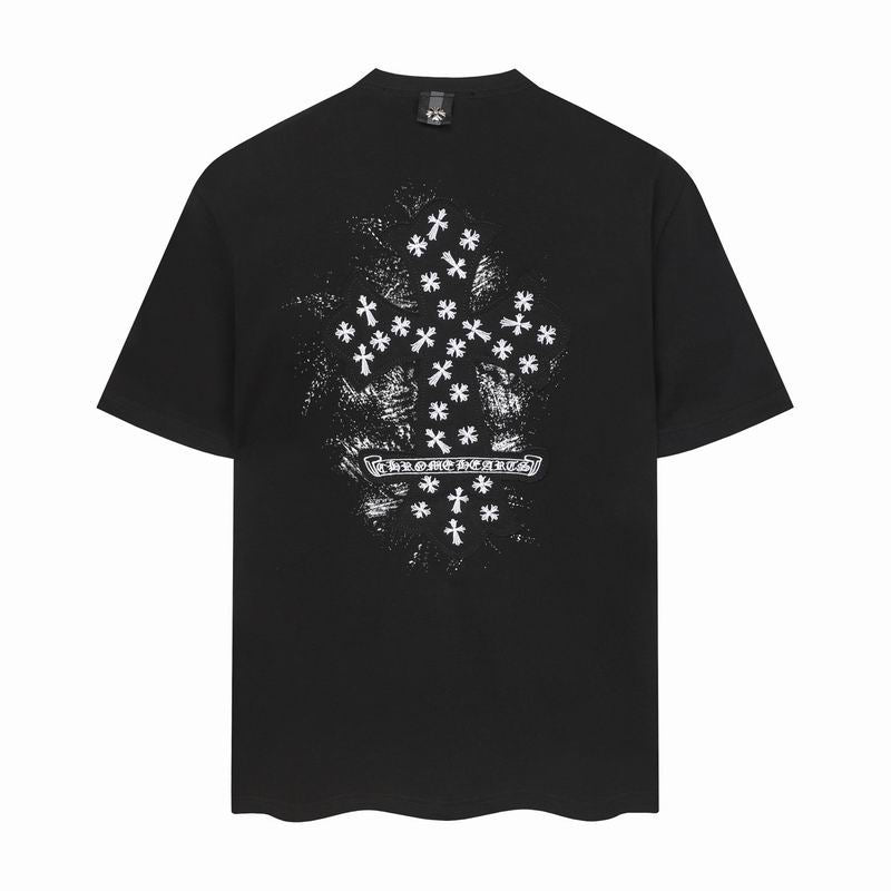 Cross Graphic T-Shirt Black & White