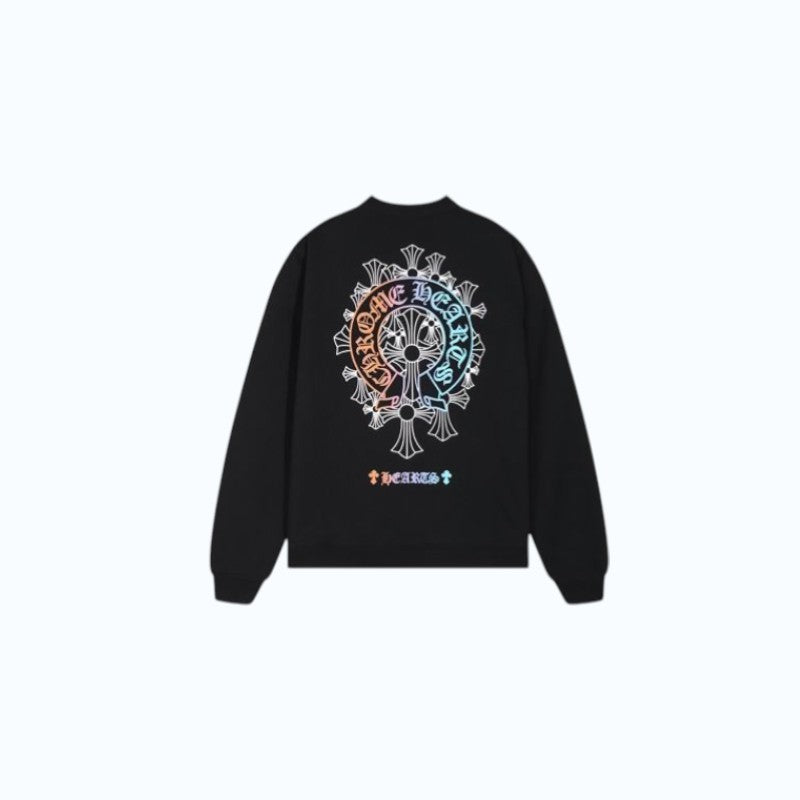 Multicolour Cross Crewneck Sweatshirt