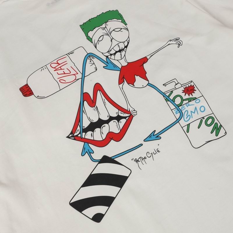 Matty Boy Color Blind Graphic Long Sleeve T-Shirt White