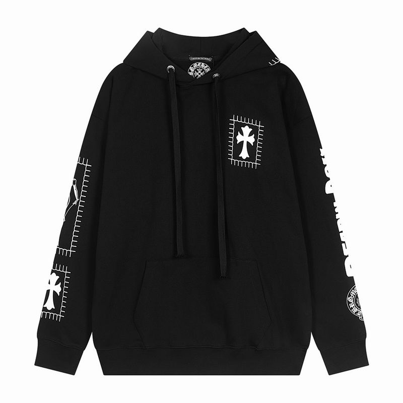 Deadly Doll Comic Horseshoe Pullover Hoodie Black