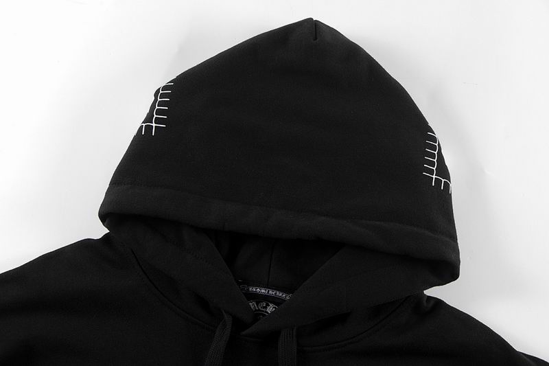 Deadly Doll Comic Horseshoe Pullover Hoodie Black
