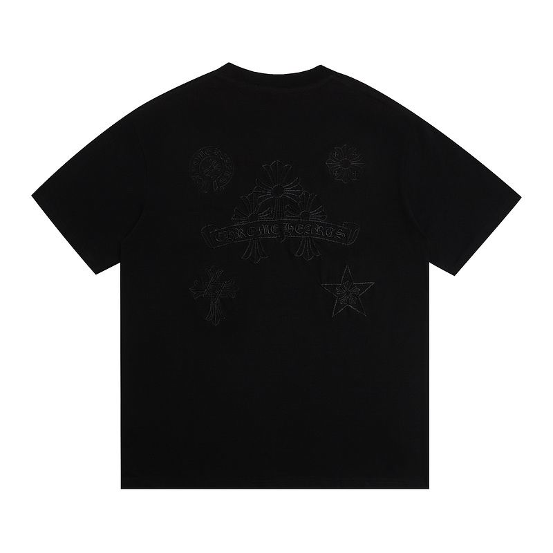 Tonal Graphic Embroidered T-Shirt