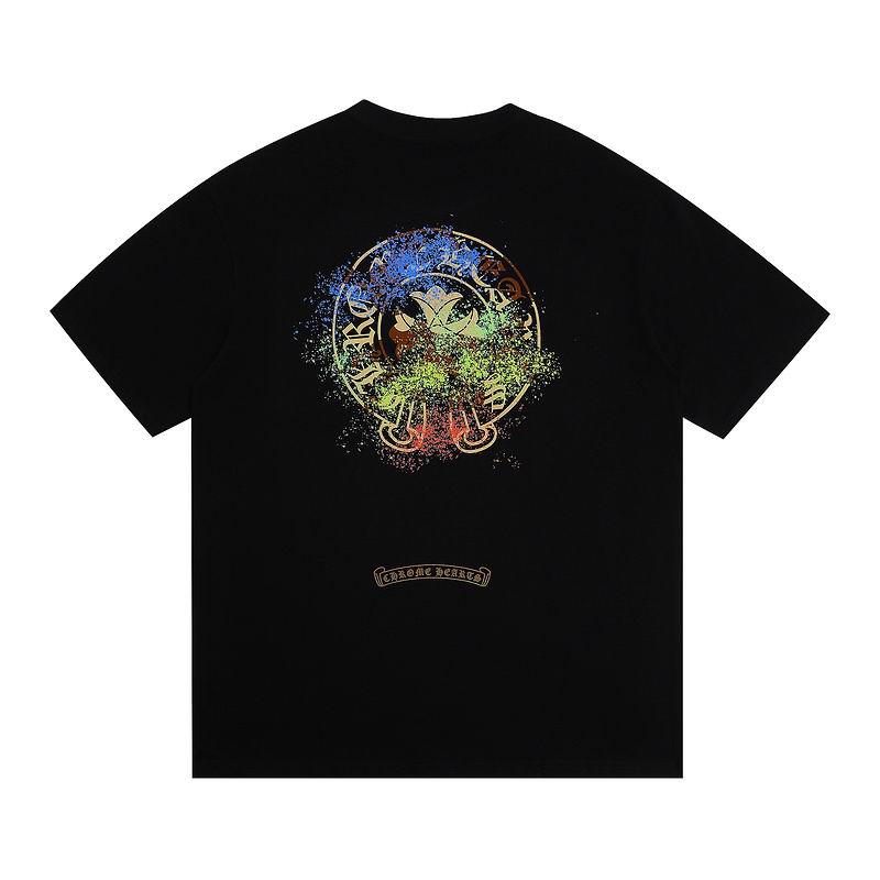 Spray Cross Back Graphic T-Shirt