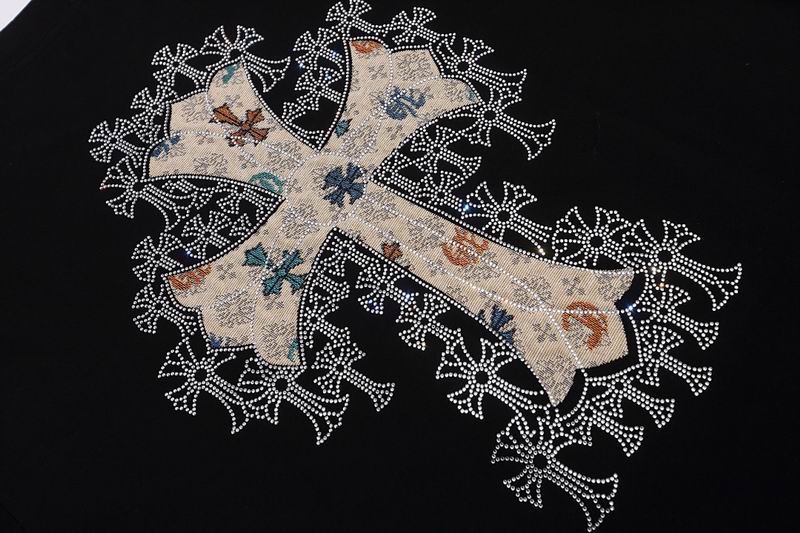 Gothic Cross Patch Black