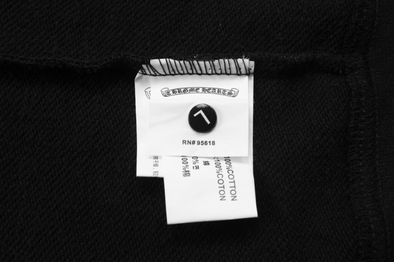 Cross Logo Pullover Hoodie Black & White