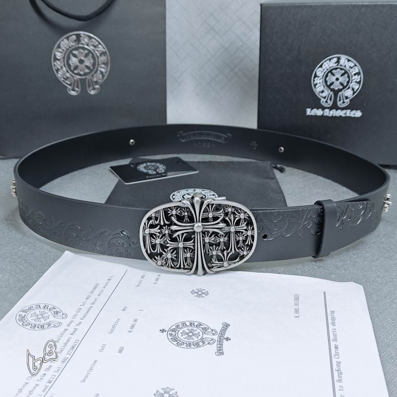 Cemetery Cross Buckle Belt