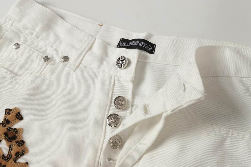Matty Boy Cross Patch White Denim Jeans