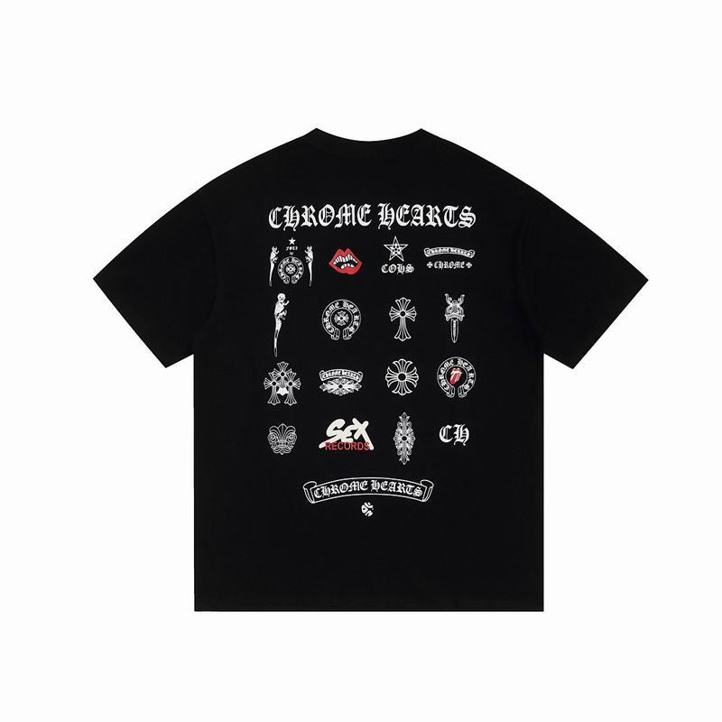 Back Logo Graphic T-Shirt Black & White