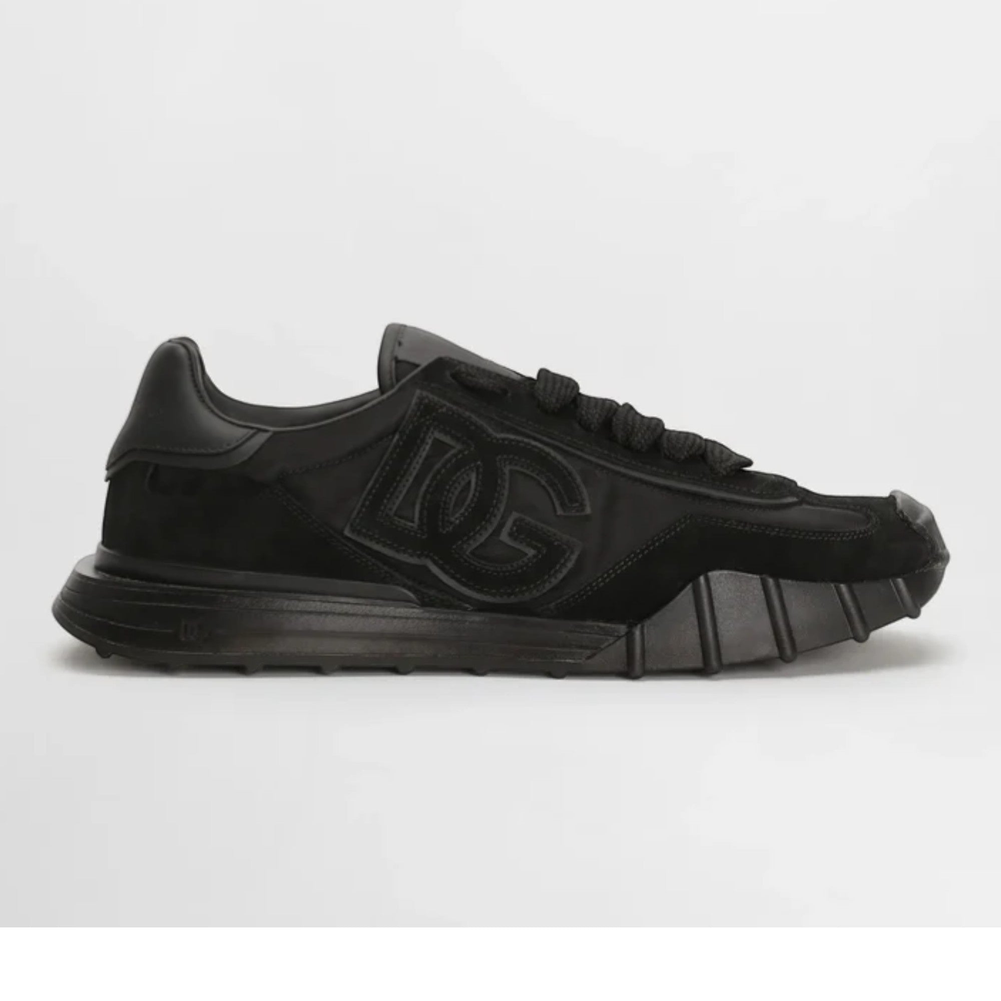 DG Athletic Fabric Sneakers in Black