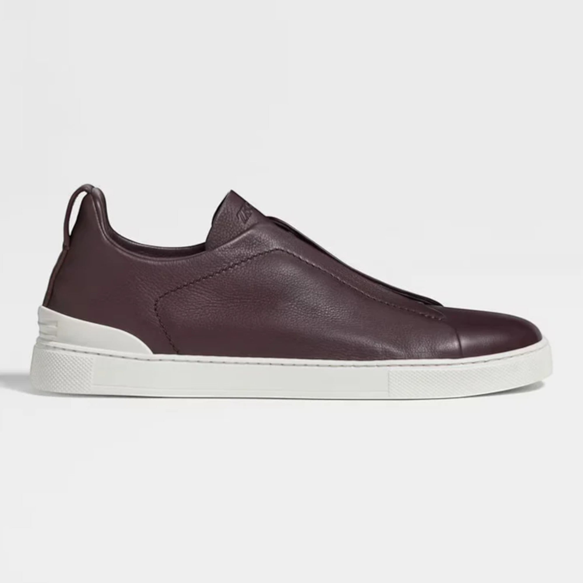 Zegna Dark Purple Triple Stitch™ SECONDSKIN Sneakers
