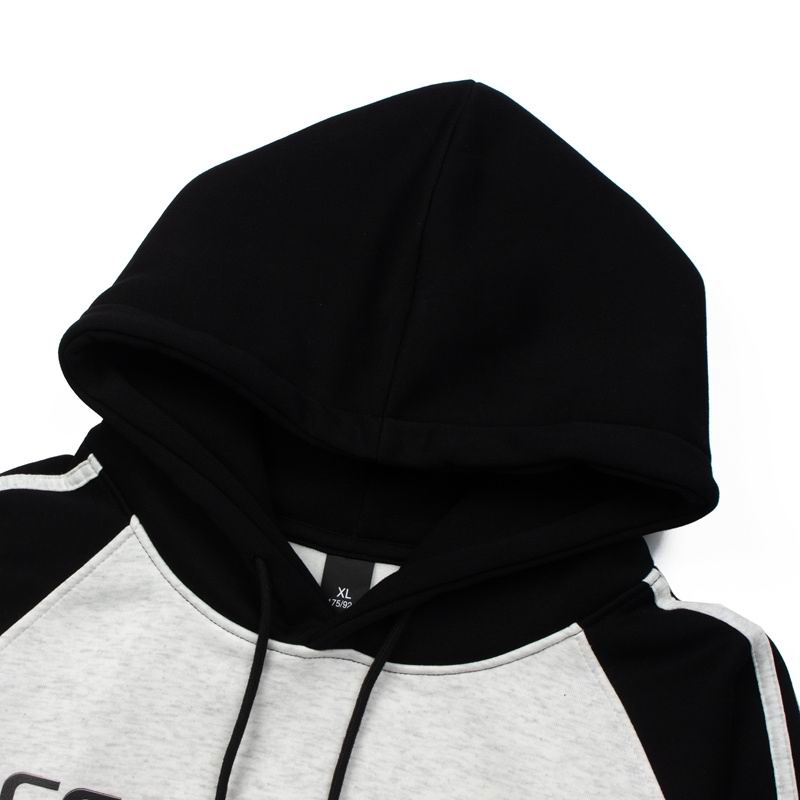 Color-Block Raglan Logo Hoodie
