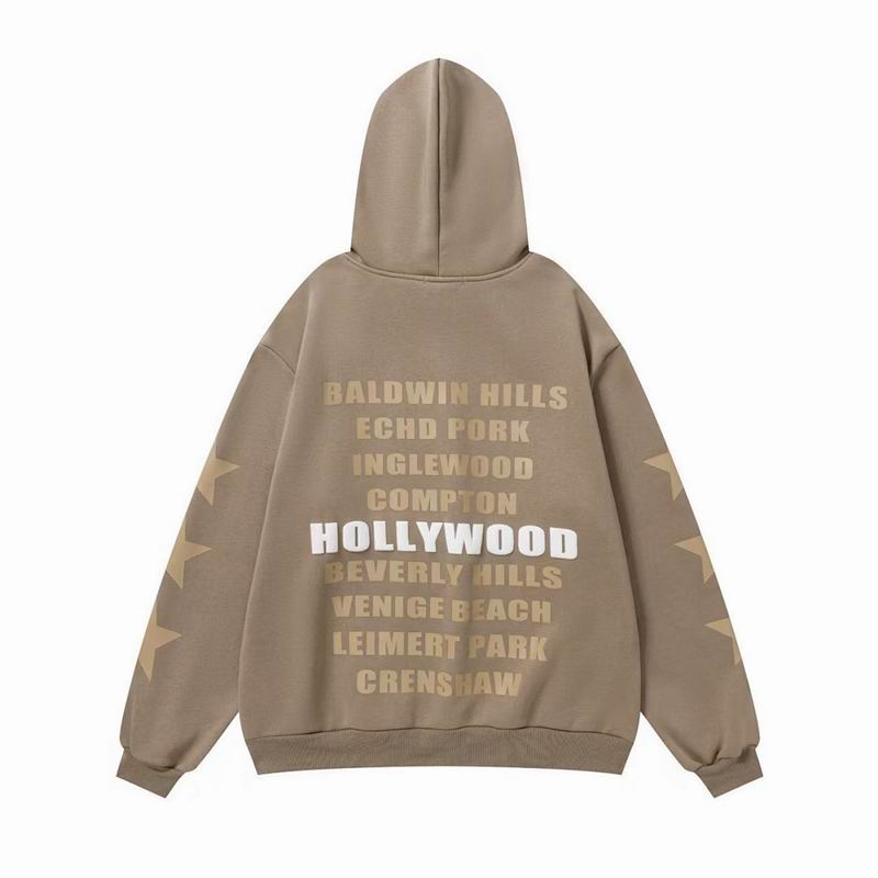 Vogue Star Graphic Hoodie Taupe