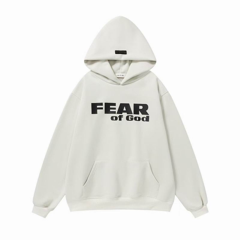 Fear of God Graphic Hoodie Cream