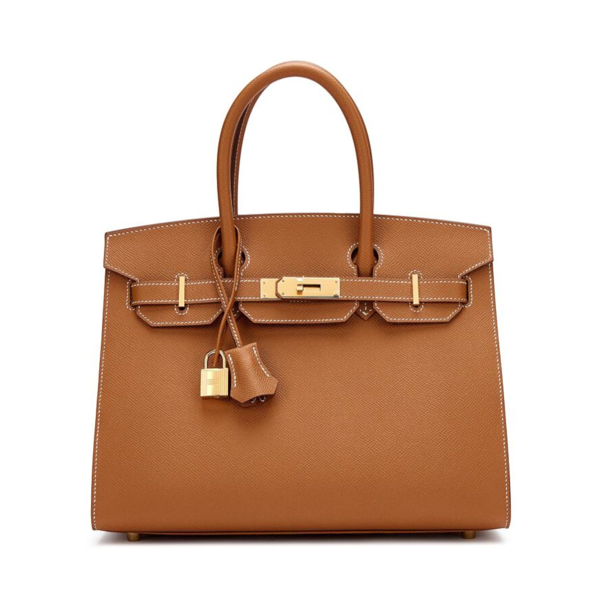 Gold Epsom Leather Gold Hardware