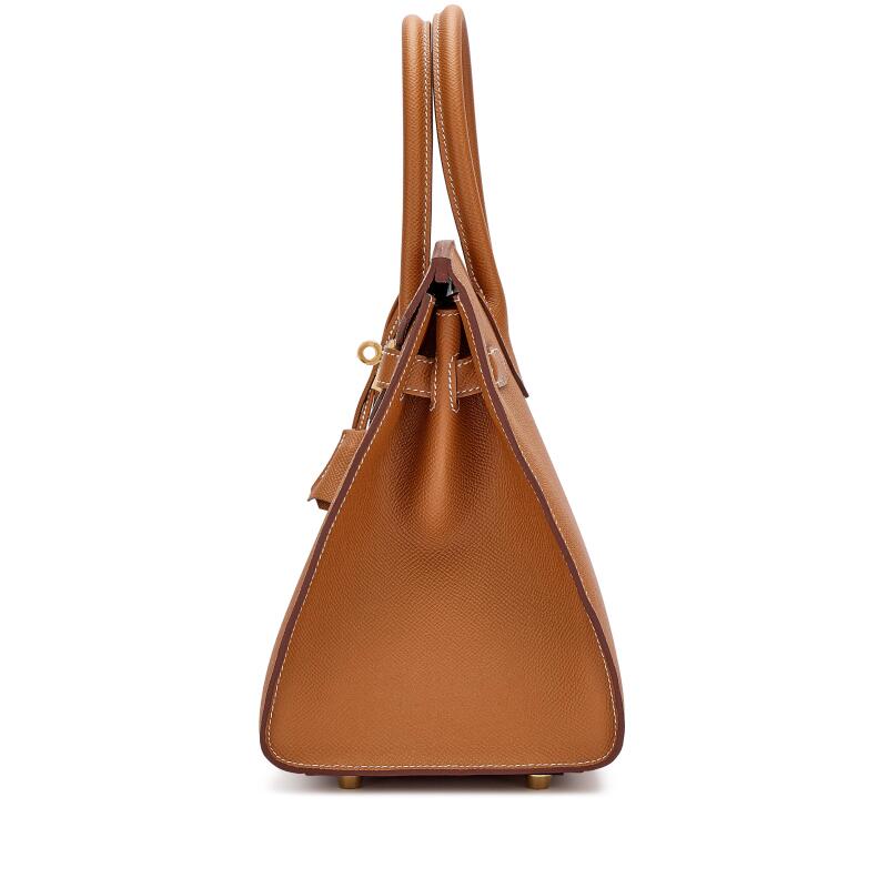 Gold Epsom Leather Gold Hardware