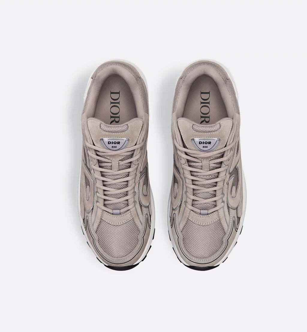 Dior B30 Countdown Sneakers Gray Suede