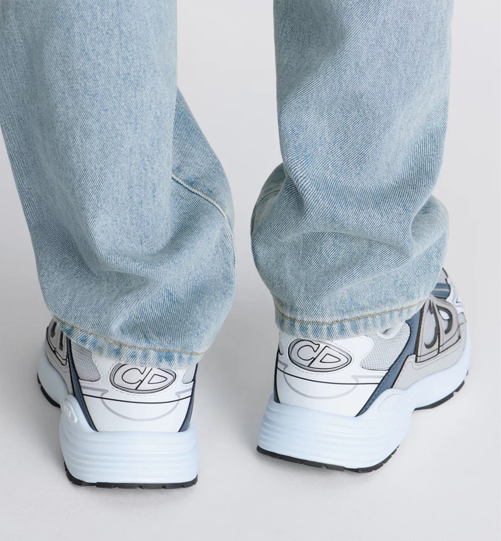 Dior B30 Countdown Sneakers Gray Technical Mesh