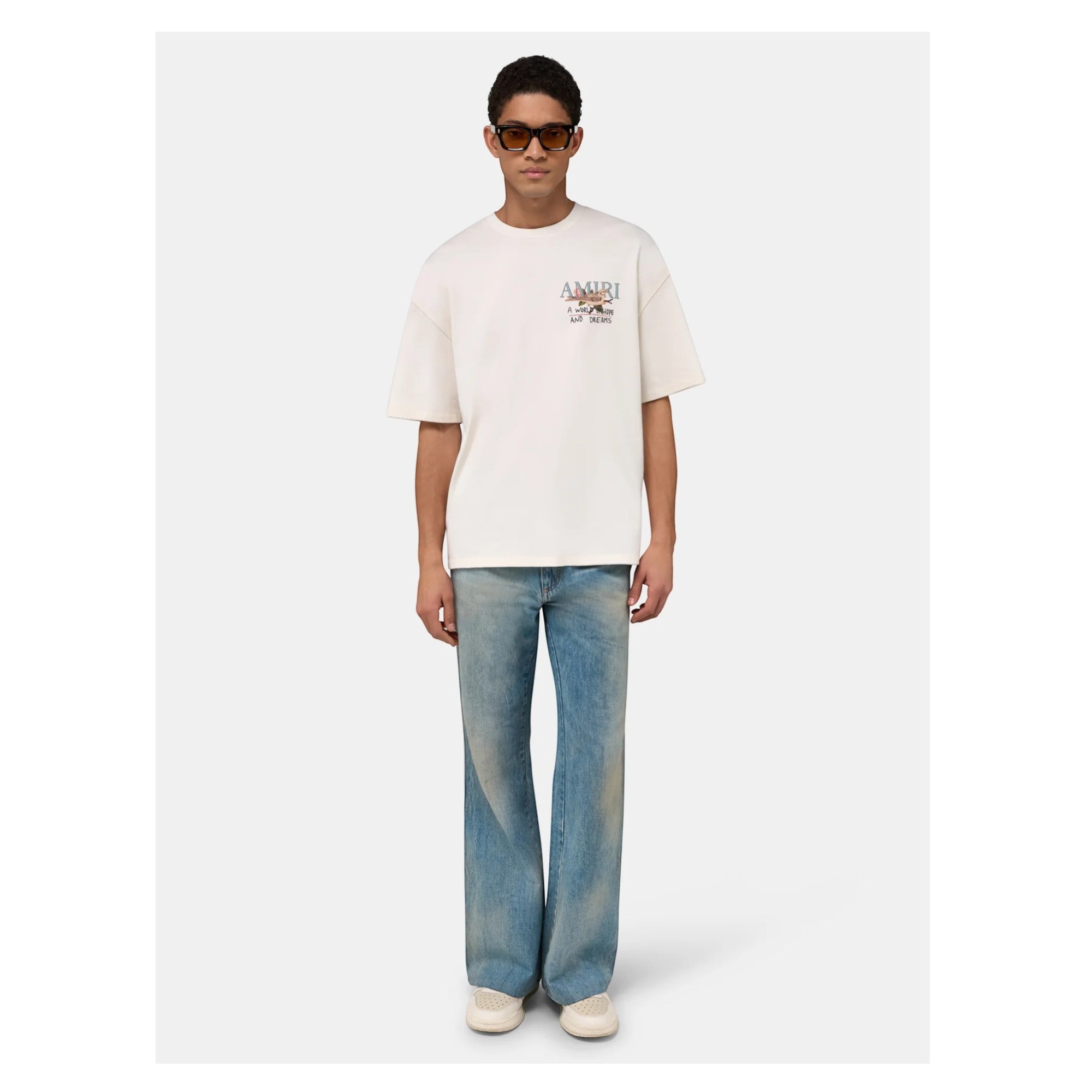 Hope and Dreams Oversized T-Shirt Alabaster
