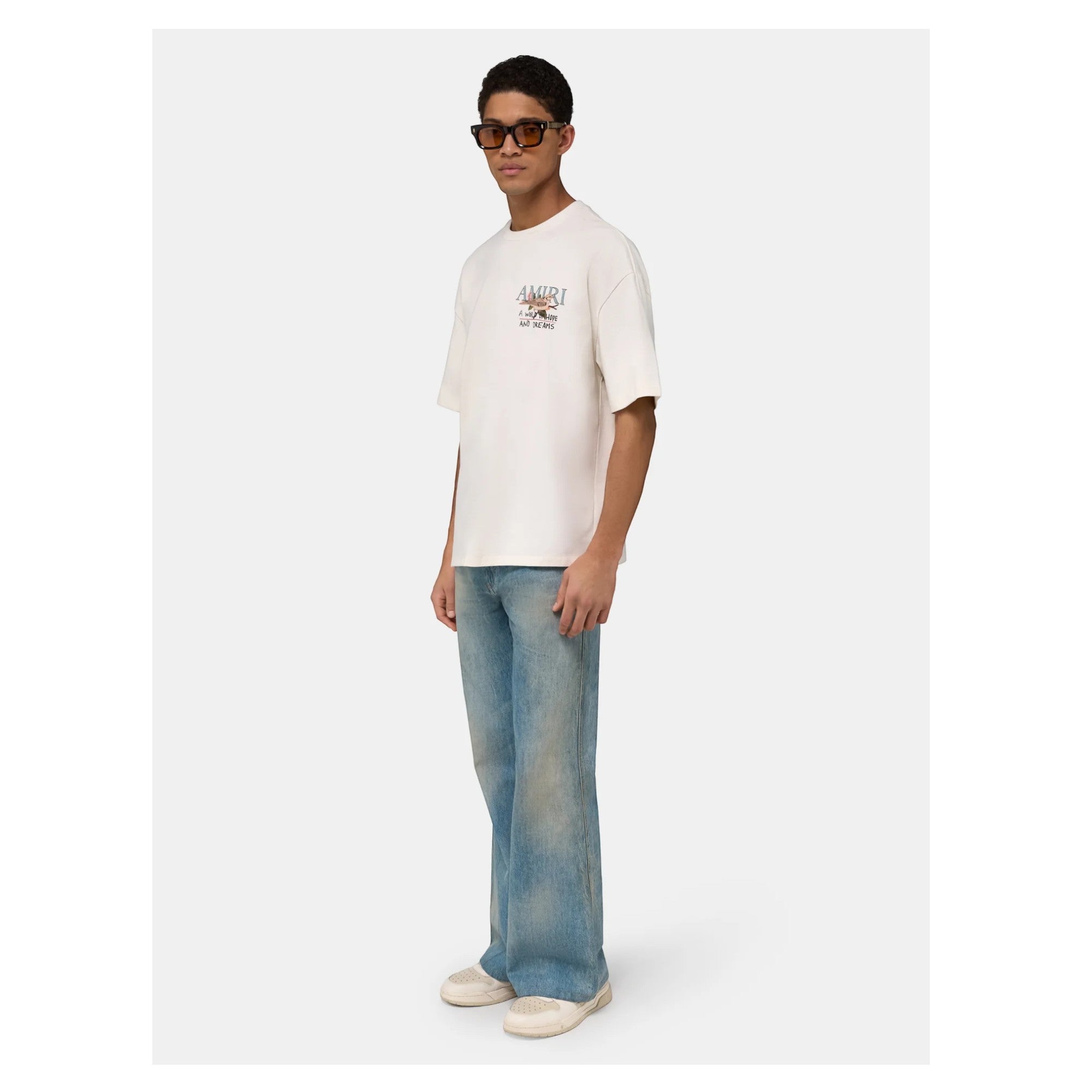 Hope and Dreams Oversized T-Shirt Alabaster