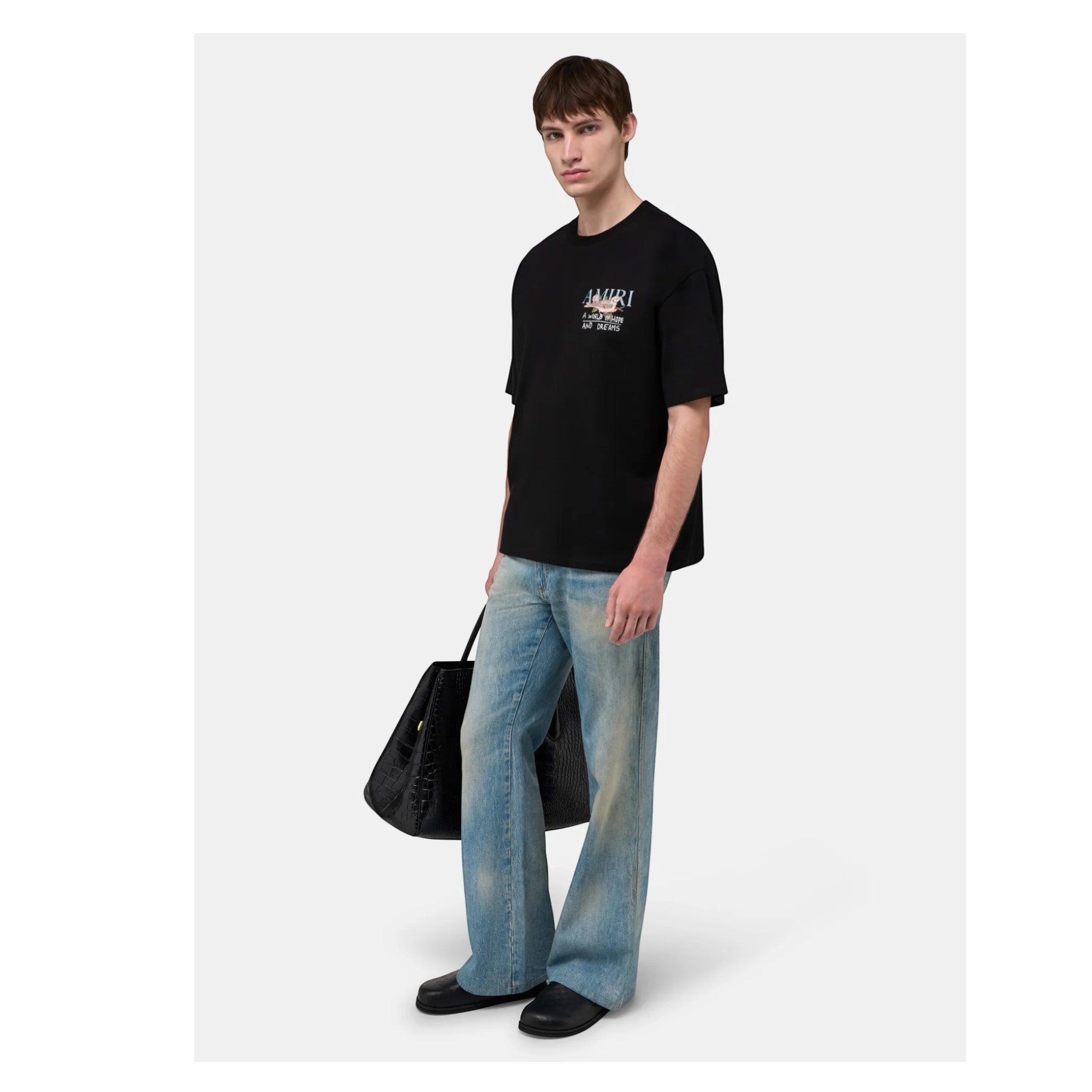 Hope and Dreams Oversized T-Shirt Black