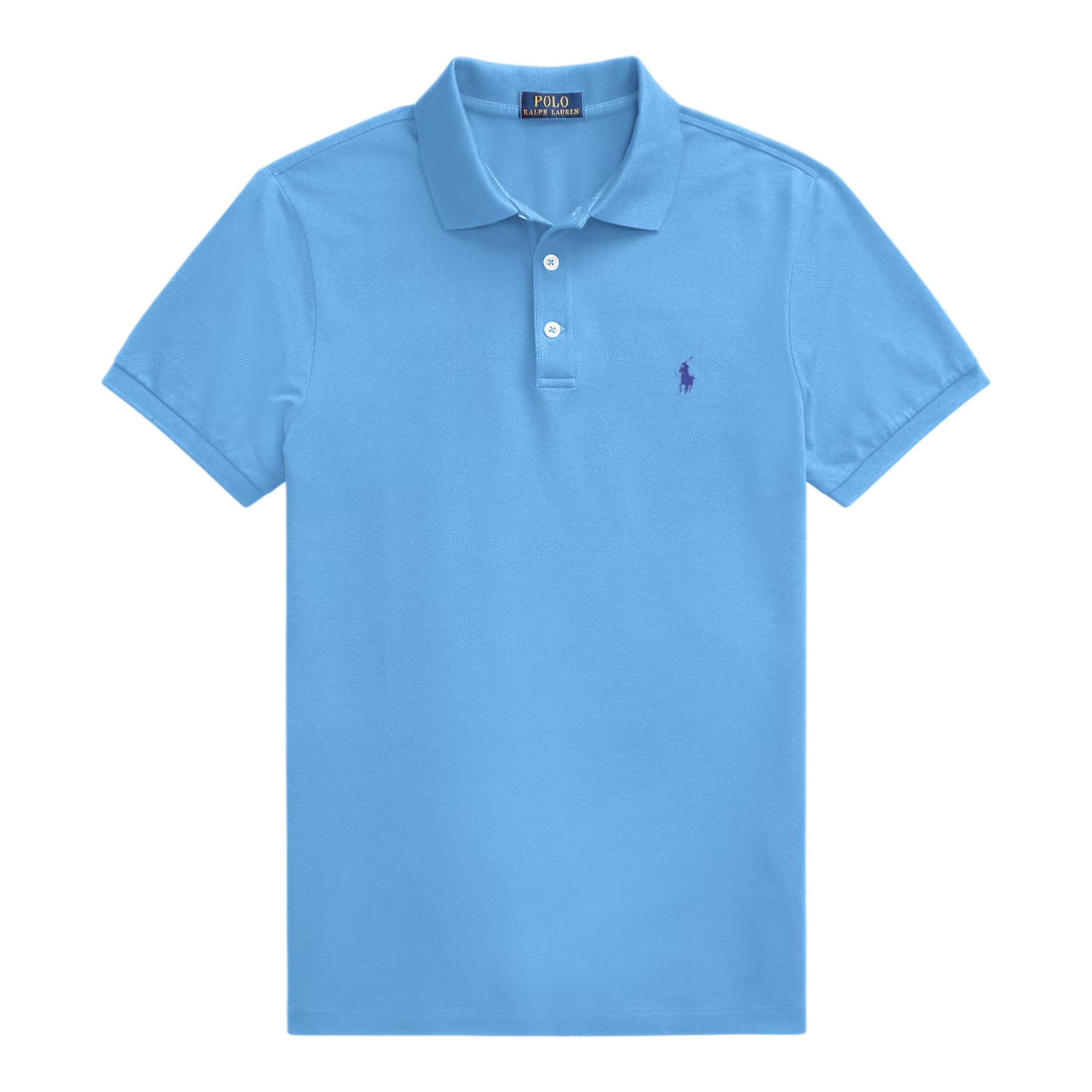 Slim Fit Mesh Polo Shirt
