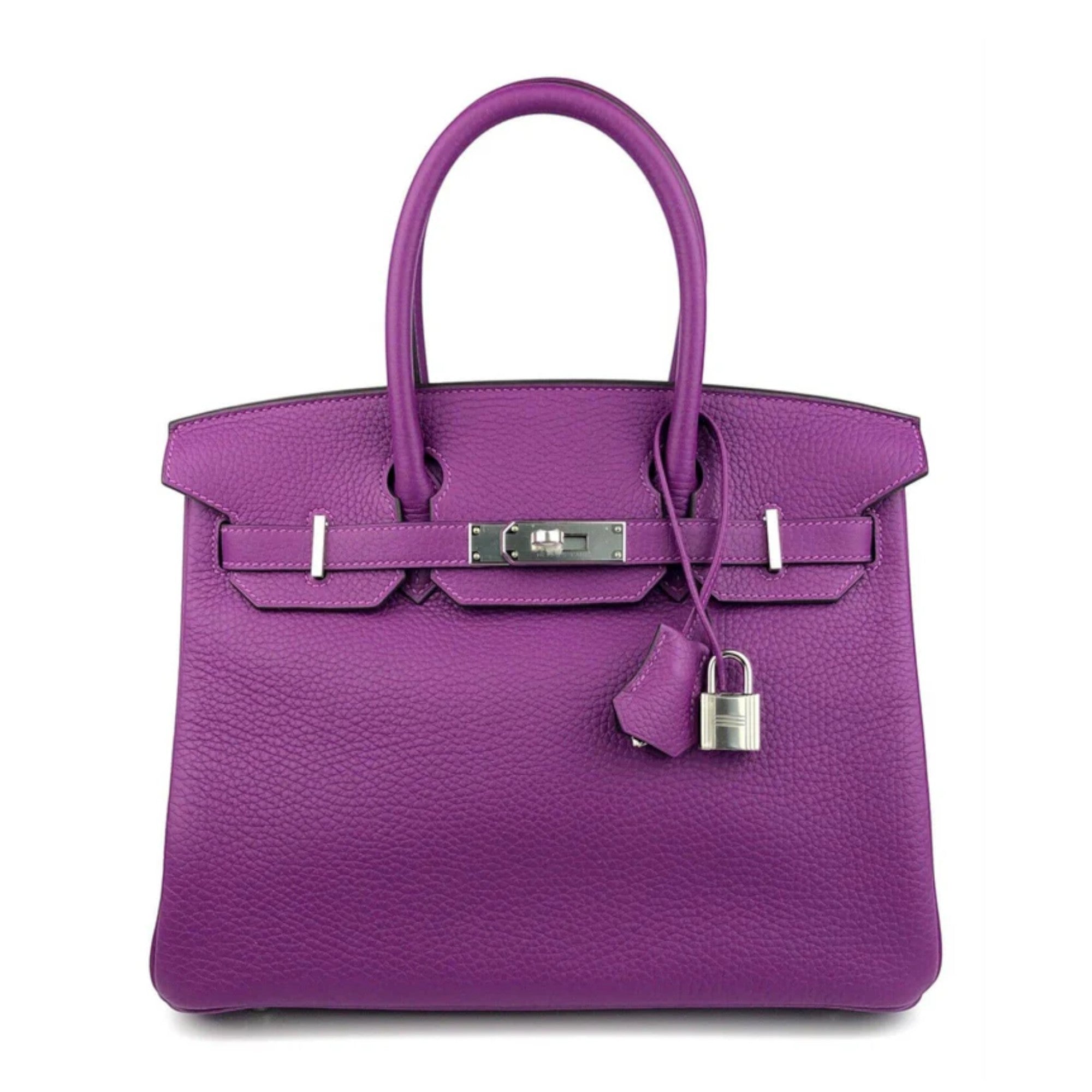 Anemone Purple Leather Palladium Hardware