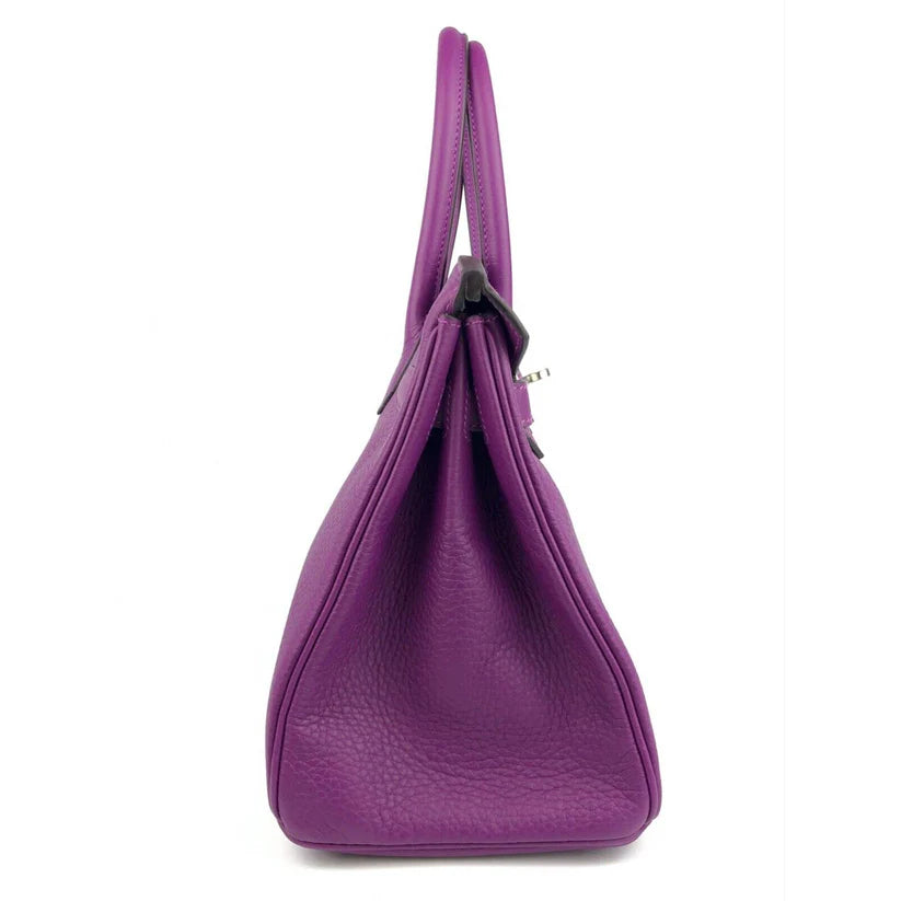 Anemone Purple Leather Palladium Hardware