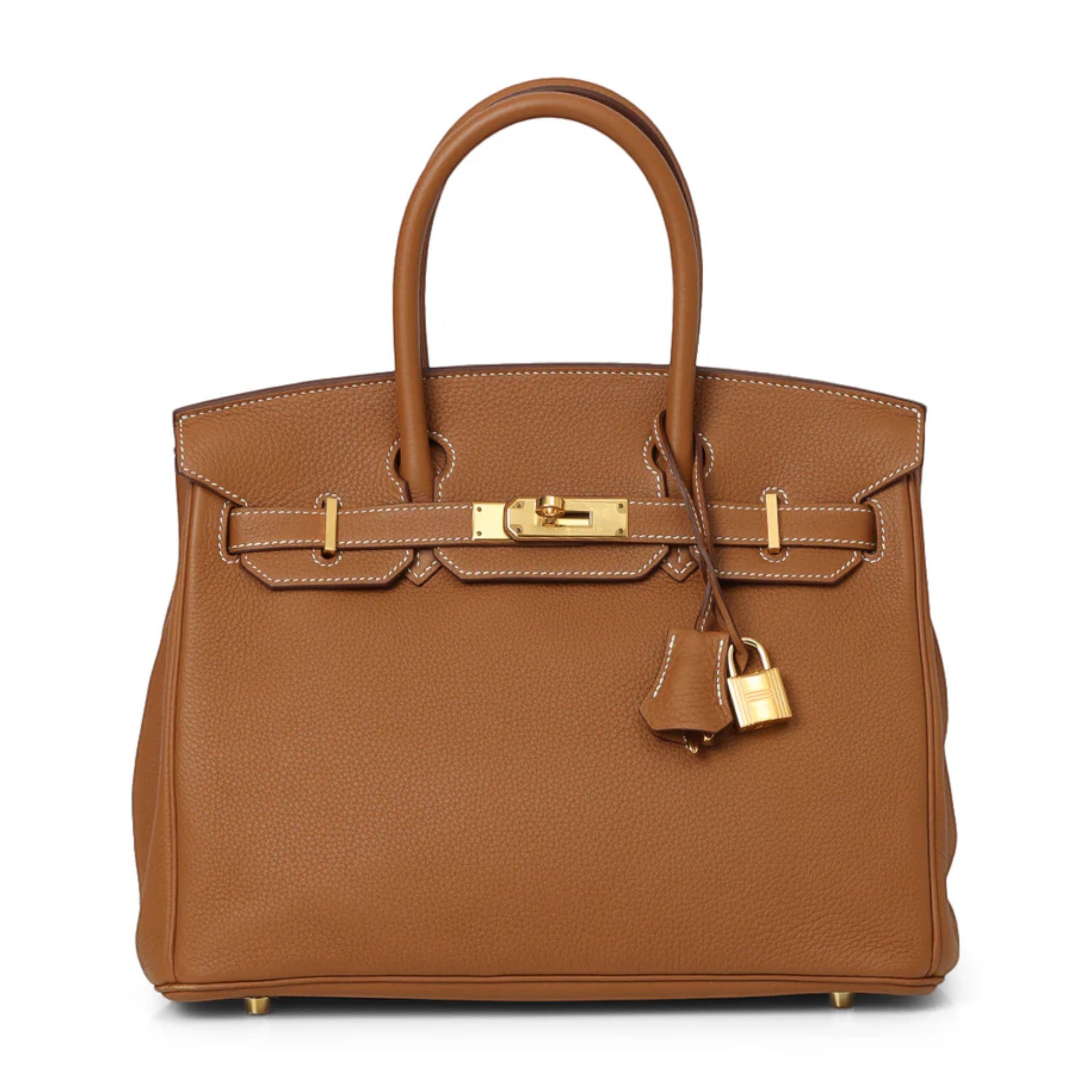 Gold Togo Leather