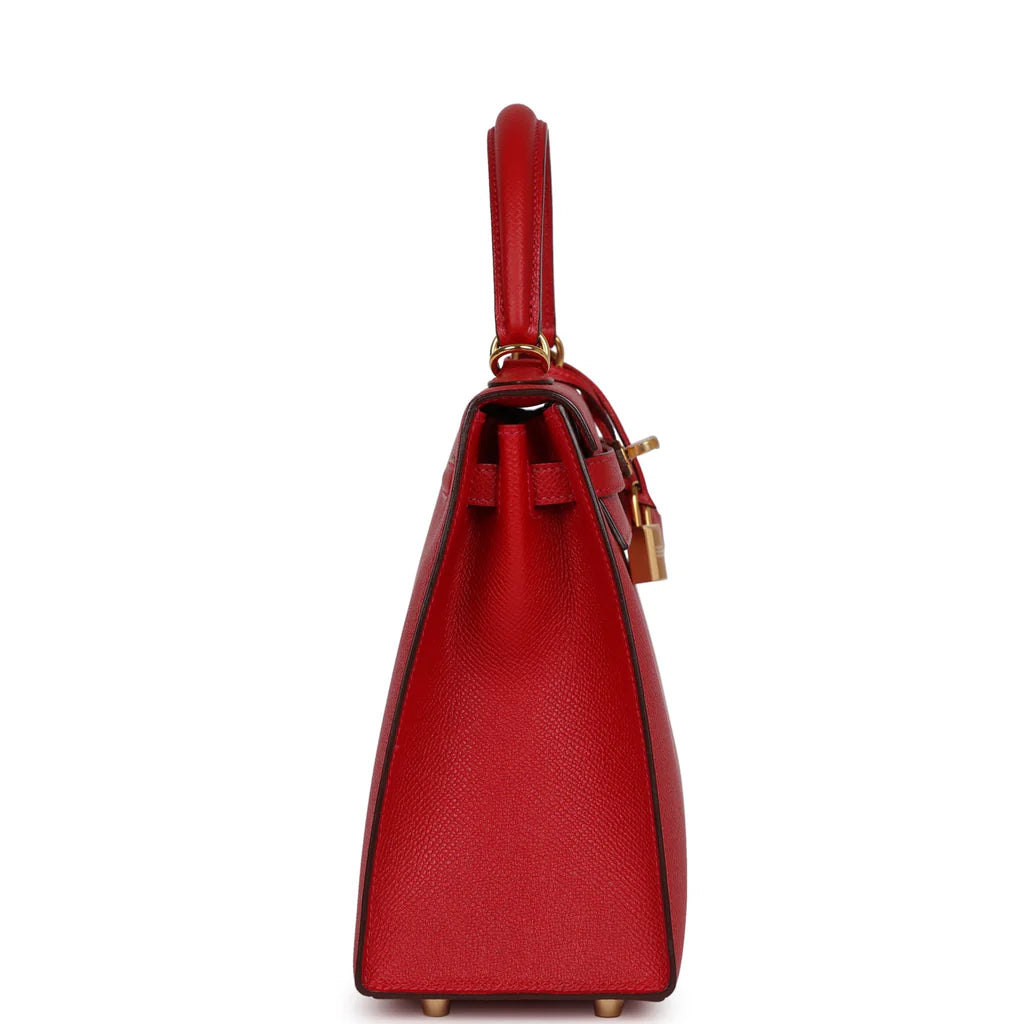 Rouge Casaque Epsom Leather Gold Hardware
