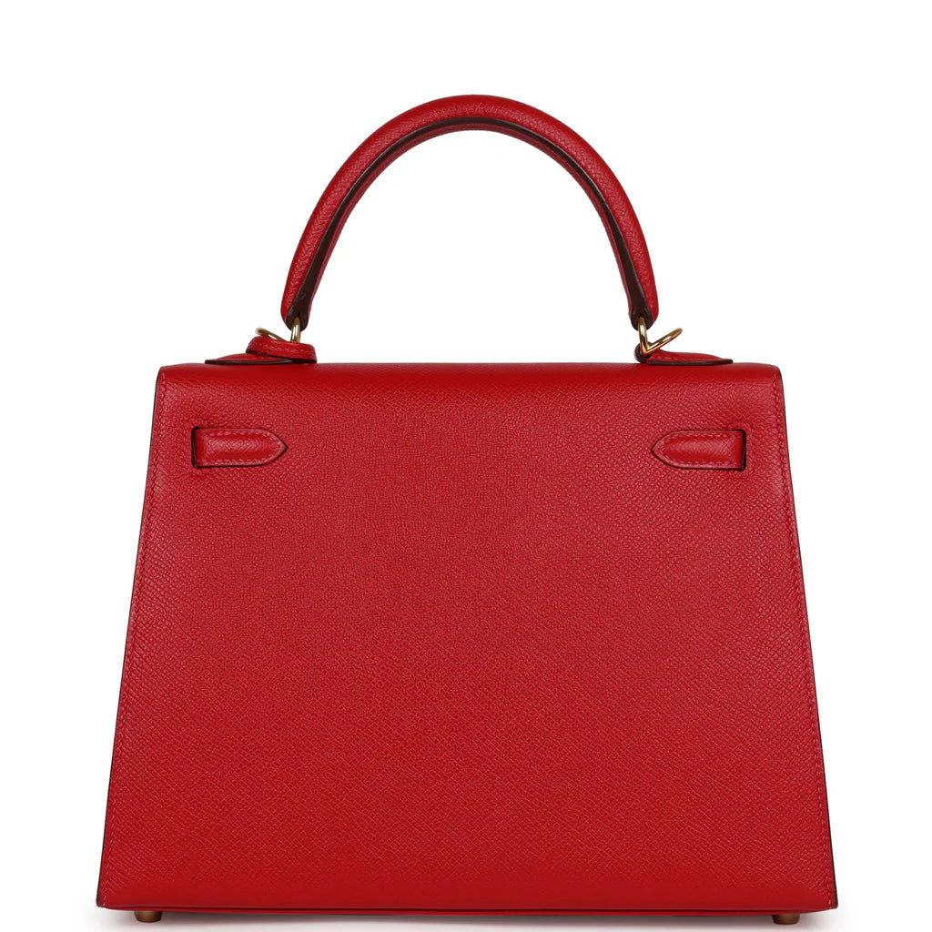 Rouge Casaque Epsom Leather Gold Hardware