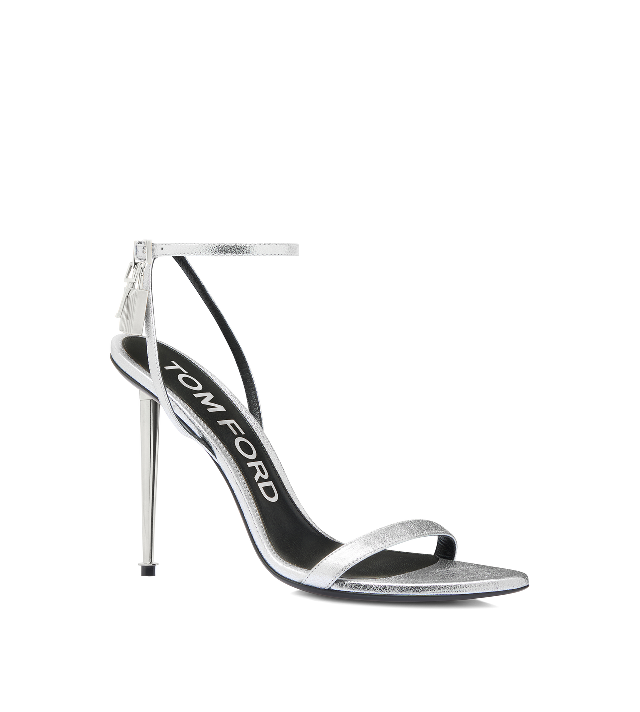 Padlock Pointy Naked Sandal