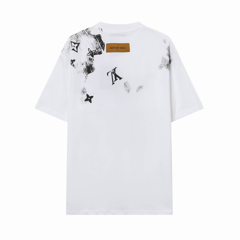 2054 Planes Pixelated Monogram T-Shirt White