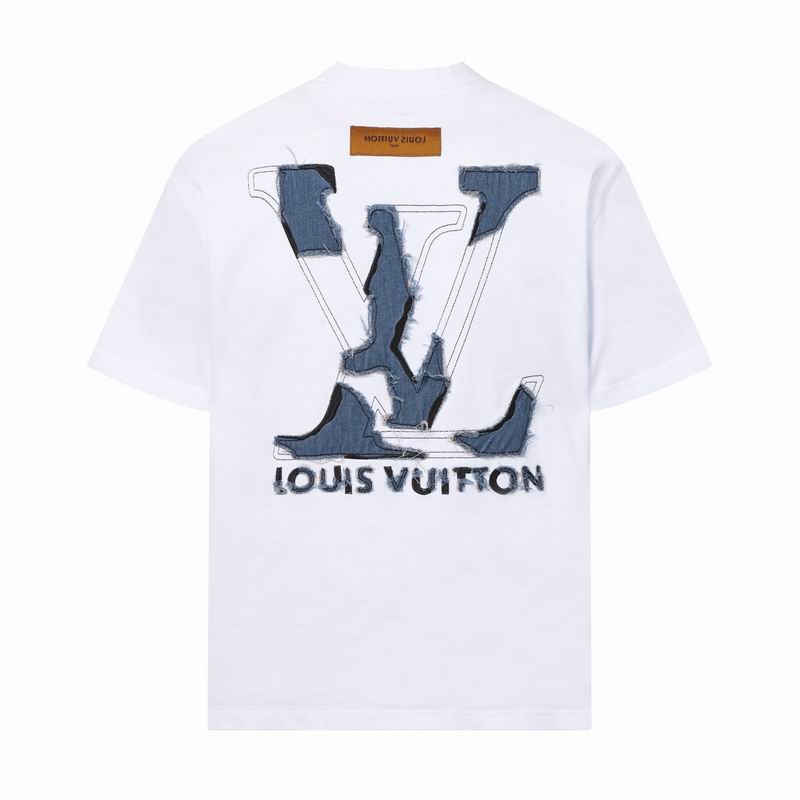 Denim Patchwork LV T-Shirt