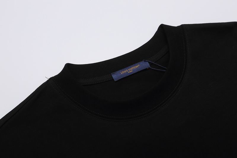 Monogram Embroidered T-Shirt Black