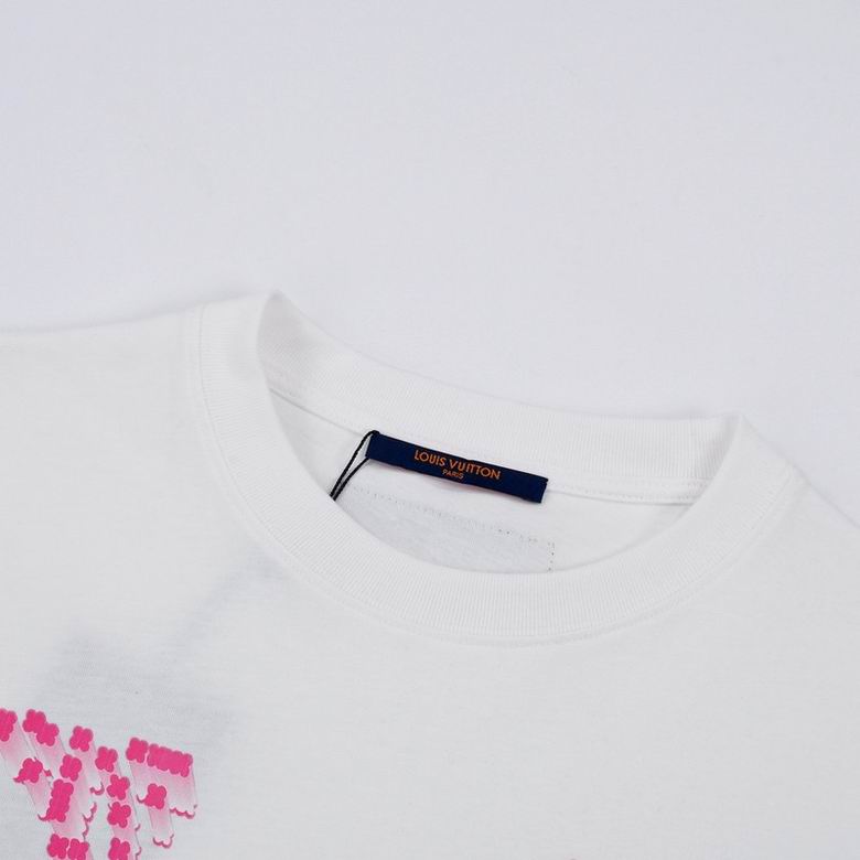 Embroidered Ribbon Monogram T-Shirt