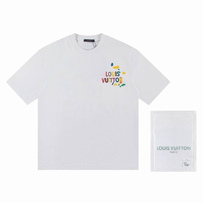 Paint Splatter Logo T-Shirt White