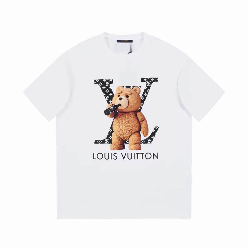 Teddy Bear Logo Print T-Shirt