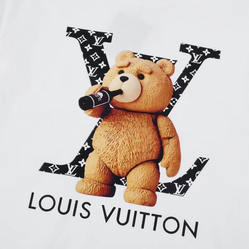 Teddy Bear Logo Print T-Shirt
