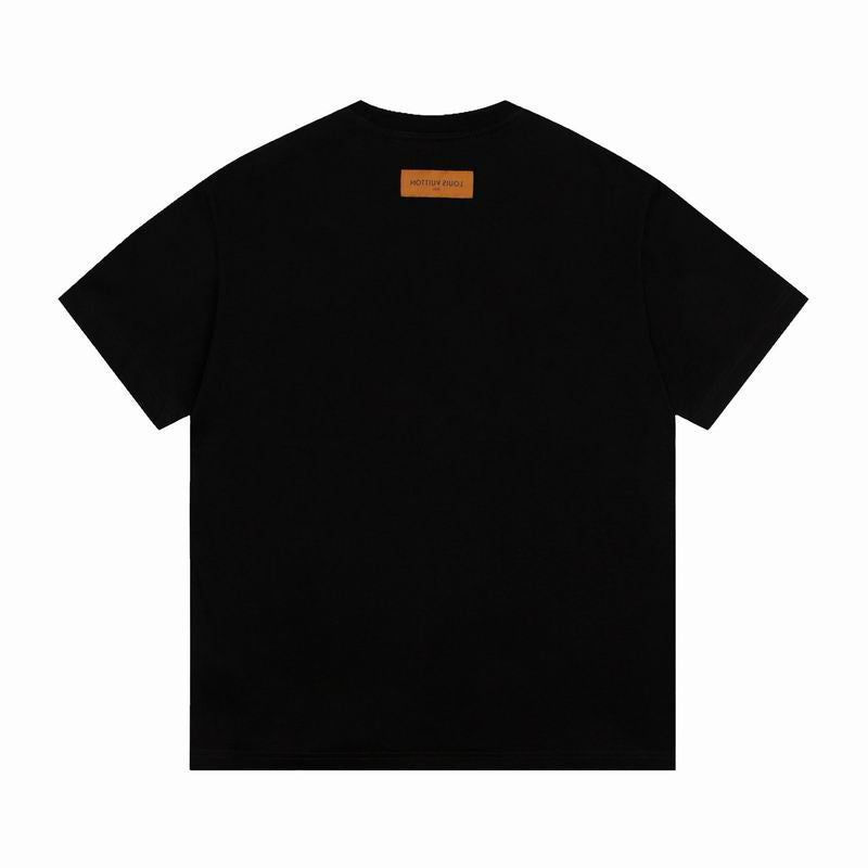 Playful Reversed Logo T-Shirt Black