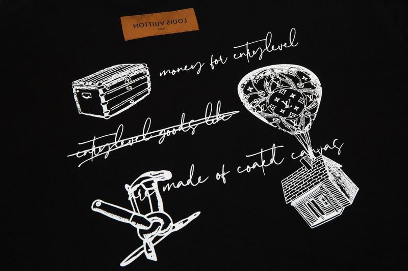 Cursive Signature T-Shirt Black