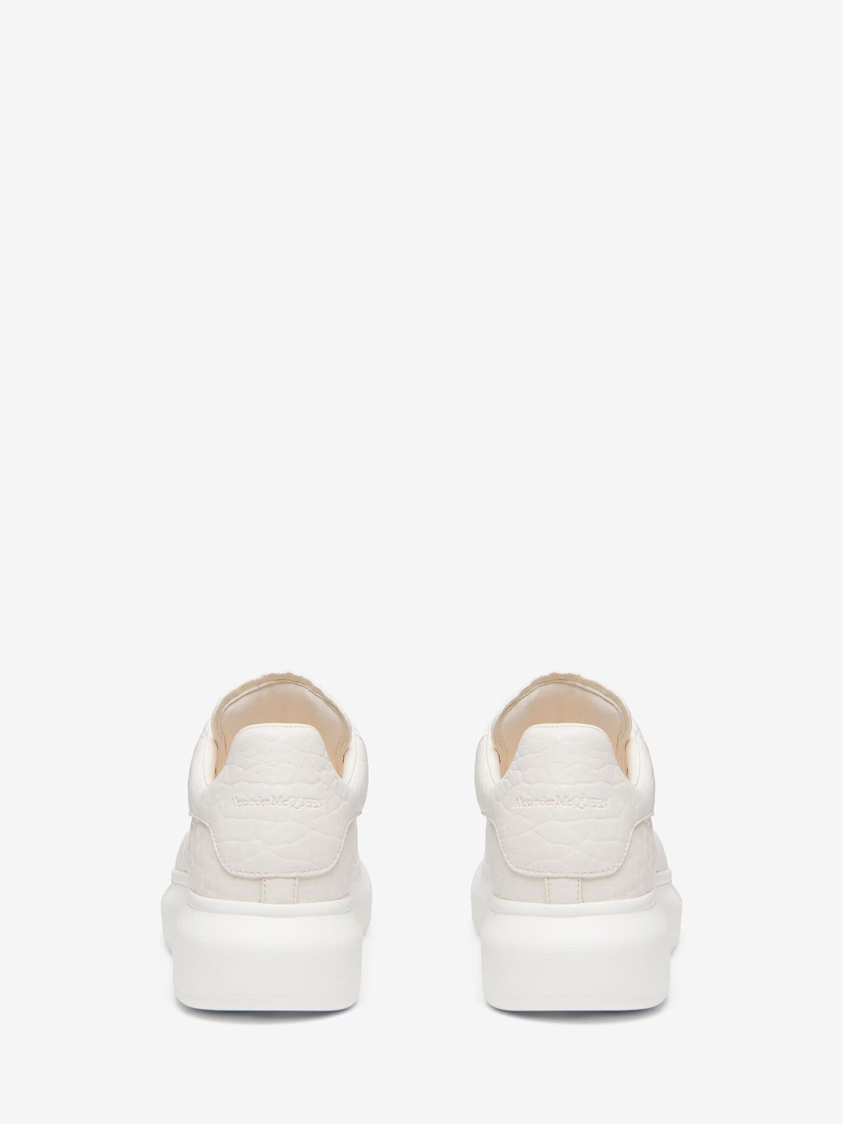 Alexander McQueen Oversized Sneaker in Off White Shearling