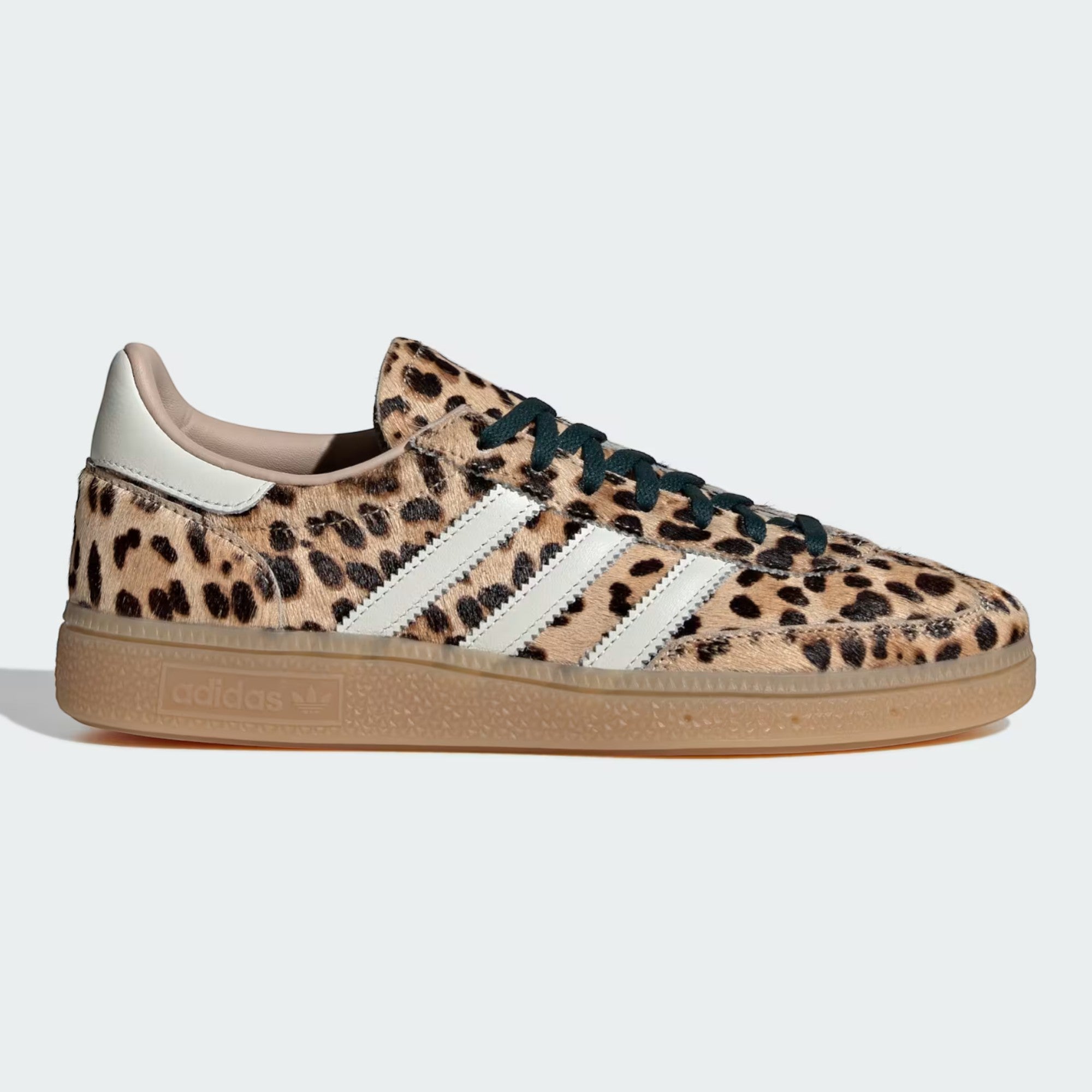 Leopard Print Handball Spezial Beige
