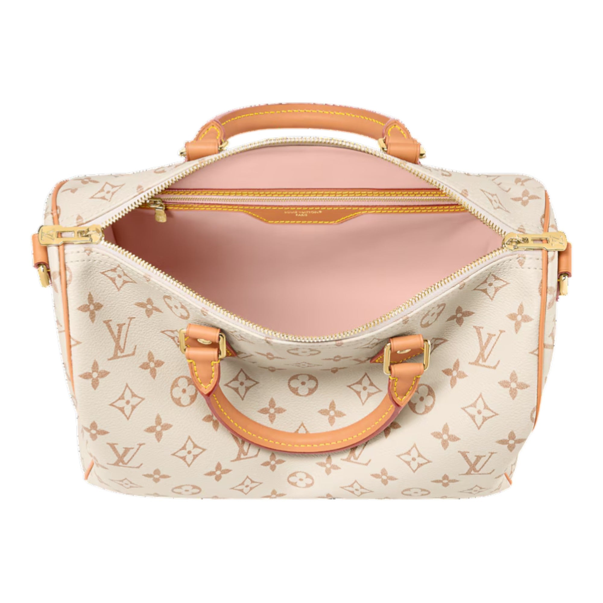 Speedy Soft 30 Lucky Monogram Dune Pink
